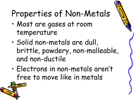 properties of non metals